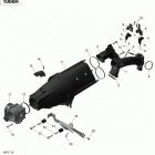 Commander MAX 1000R EFI 02- air intake manifold and throttle body - 1000r