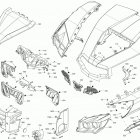 Commander 1000R EFI 09- body and accessories commander non max - front...