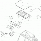 Defender HD10 09- cab interior - roof
