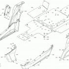 Commander 1000R EFI 09- body and accessories commander non max - centr...