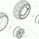 Commander MAX 1000R EFI 07- wheels and tires commander - package ltd