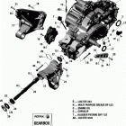 Defender HD10 - XMR 01- gear box and components defender xmr