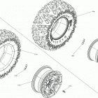 Commander MAX 1000R EFI 07- wheels and tires commander - package xt