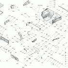 Commander MAX 800R EFI 09- rear cargo box commander - all package