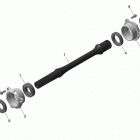 Commander MAX 800R EFI 08- drive shaft - 800r efi