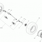 Defender HD10 08- drive system, rear defender hd8, hd10 - all pa...