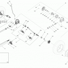 Defender HD5 07- drive system, front defender - all model