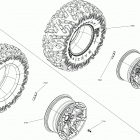 4- Commander MAX 1000R EFI 07- wheels and tires commander - package dps