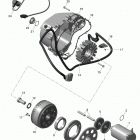 Commander MAX 1000R EFI 03- magneto and electric starter - 1000r