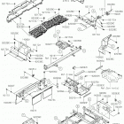MULE PRO-DXT EPS LE Детали рамы (зад.)