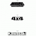 MULE PRO-MX Наклейки