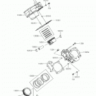 TERYX4 (KRT800FJF) Цилиндр(ы) /  поршень
