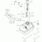 MULE PRO-MX Топливный бак