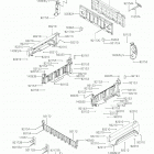 MULE PRO-MX EPS Rear fender(s)(bkf)