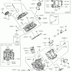 TERYX (KRF800GKFA) Головка цилиндров