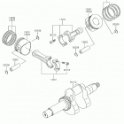 MULE 4010 TRANS4x4 Crankshaft  /  piston(s)