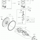 MULE PRO-DXT EPS LE Crankshaft  /  piston(s)