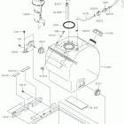 MULE PRO-DX (KAF1000EJF) Топливный бак