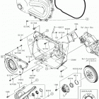MULE PRO-FX (KAF820EJF) Крышка вариатора