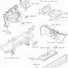 MULE SX (KAF400LKF) Лейбл предостережения
