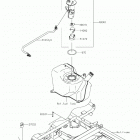 MULE SX (KAF400PKF) Топливный насос