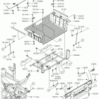 TERYX (KRF800HKF) Багажник-кузов