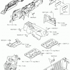 TERYX (KRF800FKF) Лейбл предостережения