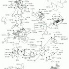 TERYX4 (KRT800HKF) Детали рамы (зад.)