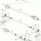 MULE PRO-DXT EPS LE Кардан
