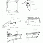 TERYX4 (KRT800FJF) Decals(black)(fhf)
