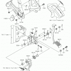 MULE PRO-FXT (KAF820DJF) Brake pedal  /  throttle lever