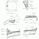TERYX4 (KRT800GKFA) Decals(gray)(gkf)