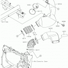 MULE PRO-FXT (KAF820AKF) Air cleaner-belt converter