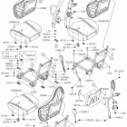 TERYX4 (KRT800FJF) Seat(fgf  /  fhf)
