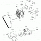 MULE PRO-FX (KAF820FKF) Стартер