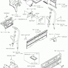 MULE PRO-DX (KAF1000EJF) Лейбл предостережения