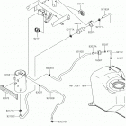 MULE SX (KAF400HKF) Испарительная система топлива