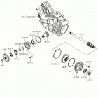 TERYX (KRF800GKFA) Передняя коническая зубчатая передача