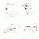 TERYX4 (KRT800HKF) Наклейки