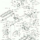 MULE PRO-DX EPS LE Детали рамы (зад.)