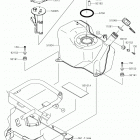MULE SX (KAF400HKF) Топливный бак