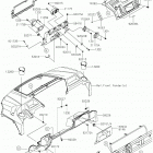 MULE PRO-DX (KAF1000EJF) Передний ящик