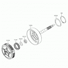 TERYX (KRF800GKFA) Сцепление