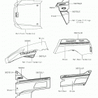 TERYX4 (KRT800FJF) Decals(white)(fkf)