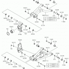TERYX4 (KRT800GKFA) Задняя подвеска