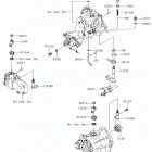 MULE SX (KAF400HKF) Механизм переключения передач