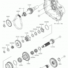 MULE SX (KAF400MKF) Трансмиссия