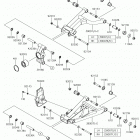 TERYX (KRF800GKFA) Задняя подвеска
