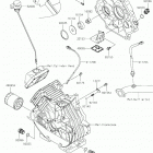 MULE SX (KAF400PKF) Масляный насос  /  масляный фильтр