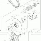 MULE PRO-DXT EPS LE Driven converter  /  drive belt